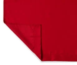 Red Marla Valance & Tier 3-Piece Curtain Set -Home Store 810511409 2