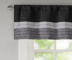 Salem Pintuck Rod Pocket Valance -Home Store 810518013 2