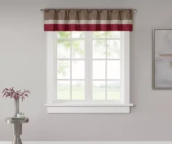Salem Pintuck Rod Pocket Valance -Home Store 810518021