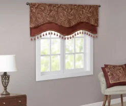 Valerie Beaded Rod Pocket Valance 34 Valerie Beaded Rod Pocket Valance -Home Store 810518037 1