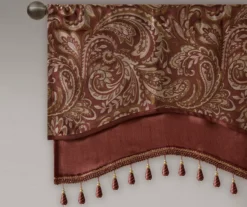 Valerie Beaded Rod Pocket Valance 35 Valerie Beaded Rod Pocket Valance -Home Store 810518037 2