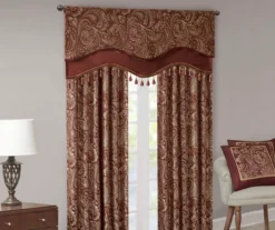 Valerie Beaded Rod Pocket Valance 38 Valerie Beaded Rod Pocket Valance -Home Store 810518037 5