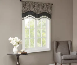 Valerie Beaded Rod Pocket Valance 24 Valerie Beaded Rod Pocket Valance -Home Store 810518059 1