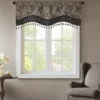 Valerie Beaded Rod Pocket Valance -Home Store 810518059