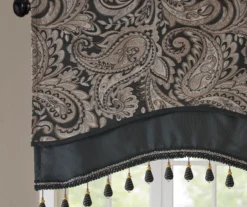 Valerie Beaded Rod Pocket Valance 25 Valerie Beaded Rod Pocket Valance -Home Store 810518059 2