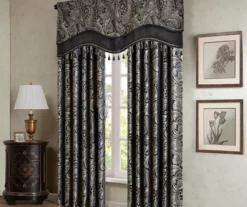 Valerie Beaded Rod Pocket Valance 28 Valerie Beaded Rod Pocket Valance -Home Store 810518059 5