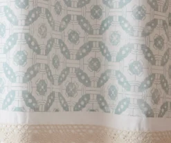 Stella Blue Rod Pocket Valance -Home Store 810518072 3