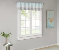 Salem Pintuck Rod Pocket Valance -Home Store 810518152 1