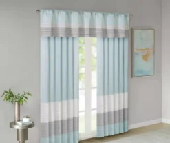 Salem Pintuck Rod Pocket Valance -Home Store 810518152 4