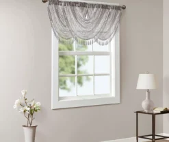 Clarissa Diamond Waterfall Valance 26 Clarissa Diamond Waterfall Valance -Home Store 810518158 1 1