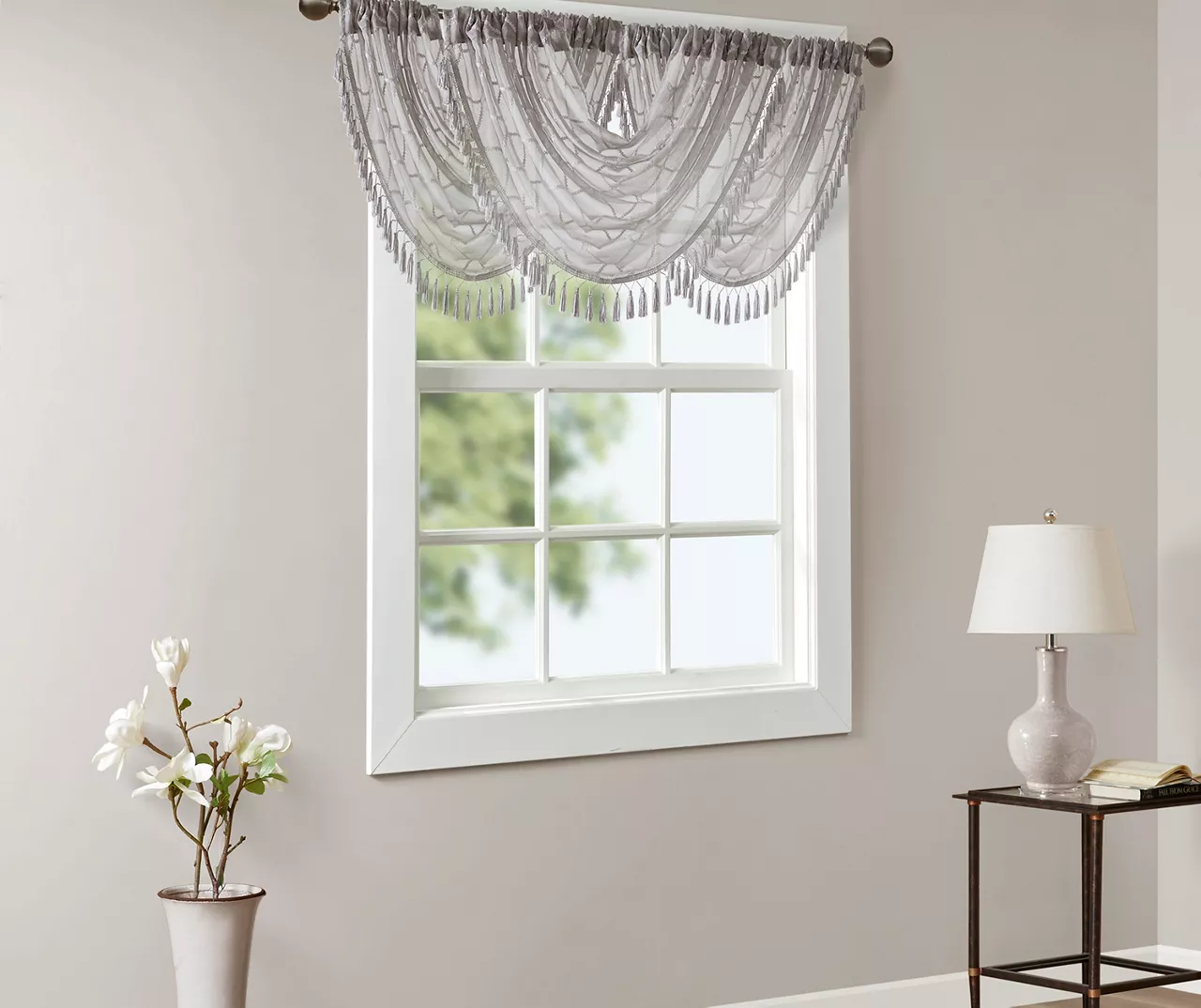 Clarissa Diamond Waterfall Valance 7 Clarissa Diamond Waterfall Valance - Image 5