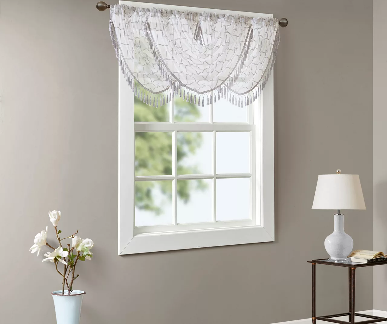 Clarissa Diamond Waterfall Valance 17 Clarissa Diamond Waterfall Valance - Image 15