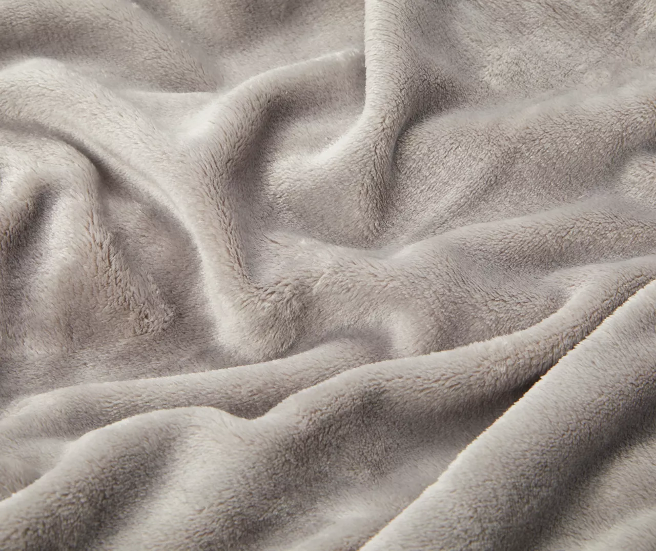 Gray Queen/King Plush Velvet Blanket 5 Gray Queen/King Plush Velvet Blanket - Image 3