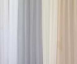 Curtain Fresh Ivory Sheer Grommet Curtain Panel, (63") -Home Store 810519509 810519503 810519547 810519500 810519508 810519493 810519545 1 1