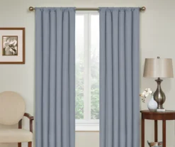 Eclipse Kendall Blackout Rod Pocket Curtain Panel -Home Store 810519537 810519536 810519535 810519534 1