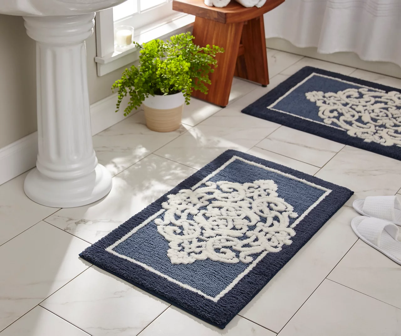 Mohawk Horizon Renaissance Medallion Bath Rug 6 Mohawk Horizon Renaissance Medallion Bath Rug - Image 4