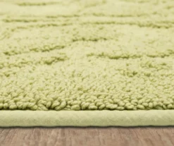 Mohawk Foliage Sage Embossed Floral Bath Rug -Home Store 810521212 5