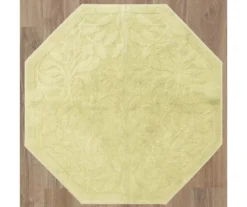 Mohawk Foliage Sage Embossed Floral Bath Rug -Home Store 810521213 1