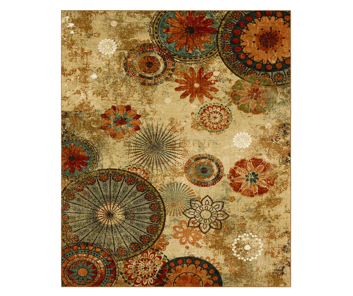 Caravan Medallion Area Rug, (7'6" X 10') 4 Caravan Medallion Area Rug, (7'6" X 10') - Image 2