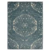 Francesca Blue Area Rug, (8' X 10')