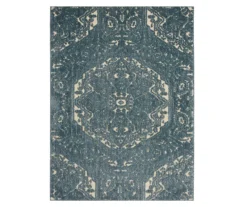 Francesca Blue Area Rug, (8' X 10')