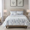 Leisha Blue Full 8-Piece Reversible Comforter Set 1 Leisha Blue Full 8-Piece Reversible Comforter Set -Home Store 810523128 810523131 810523129 810523130