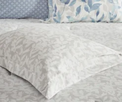 Leisha Blue Full 8-Piece Reversible Comforter Set -Home Store 810523128 810523131 810523129 810523130 12