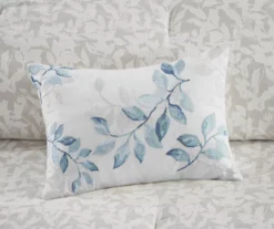 Leisha Blue Full 8-Piece Reversible Comforter Set -Home Store 810523128 810523131 810523129 810523130 14