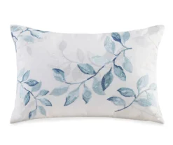 Leisha Blue Full 8-Piece Reversible Comforter Set -Home Store 810523128 810523131 810523129 810523130 18