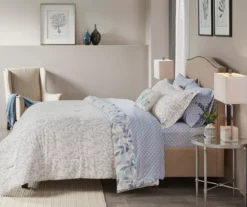 Leisha Blue Full 8-Piece Reversible Comforter Set -Home Store 810523128 810523131 810523129 810523130 5