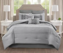 Casey Embroidered Comforter Set -Home Store 810523138 810523139