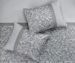 Casey Embroidered Comforter Set -Home Store 810523138 810523139 8