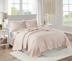 Genoa Scalloped Coverlet Set -Home Store 810523153 810523157 1