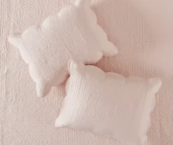 Genoa Scalloped Coverlet Set -Home Store 810523153 810523157 6