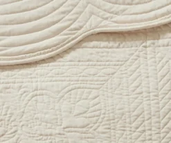 Genoa Scalloped Coverlet Set -Home Store 810523156 810523160 3