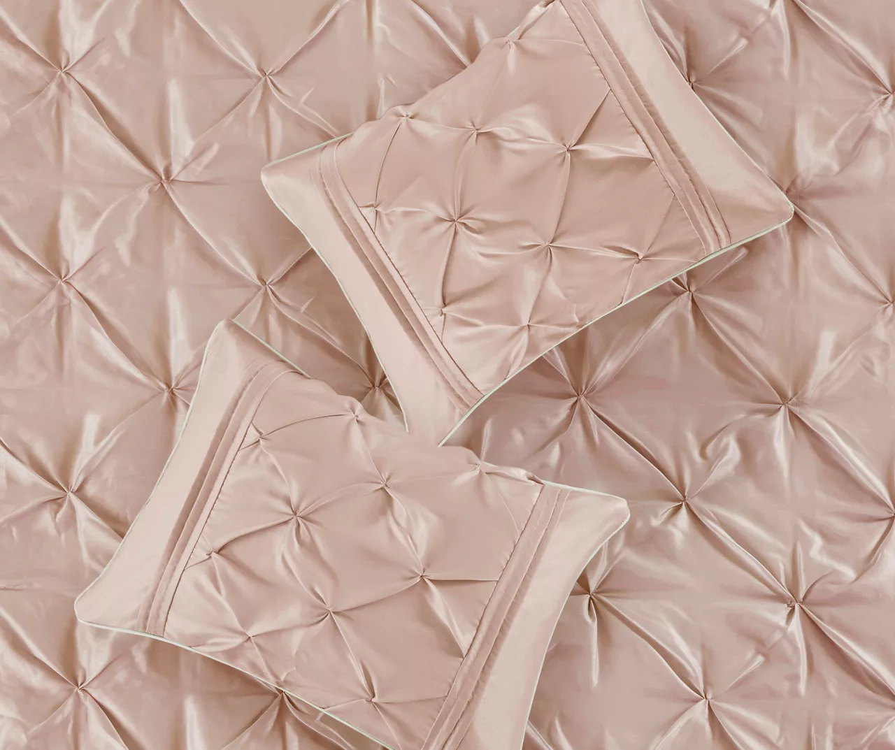 Piedmont Blush Tufted Full 7-Piece Comforter Set 9 Piedmont Blush Tufted Full 7-Piece Comforter Set - Image 7