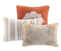 Neda Ivory Reversible Coverlet Set -Home Store 810523183 810523184 2