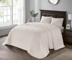 Vancouver Cream King 3-Piece Bedspread Set -Home Store 810523205 810523207 810523242 810523252 3