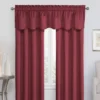 Eclipse Burgundy Canova Room Darkening Thermal Valance -Home Store 810525400 1