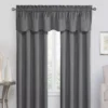 Eclipse Charcoal Canova Room Darkening Thermal Valance
