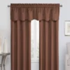 Eclipse Chocolate Canova Room Darkening Thermal Valance -Home Store 810525408 1