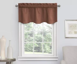 Eclipse Chocolate Canova Room Darkening Thermal Valance -Home Store 810525408 2