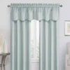 Eclipse Blue Canova Room Darkening Thermal Valance 1 Eclipse Blue Canova Room Darkening Thermal Valance -Home Store 810525420 1