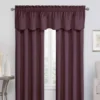 Eclipse Plum Canova Room Darkening Thermal Valance -Home Store 810525424 1