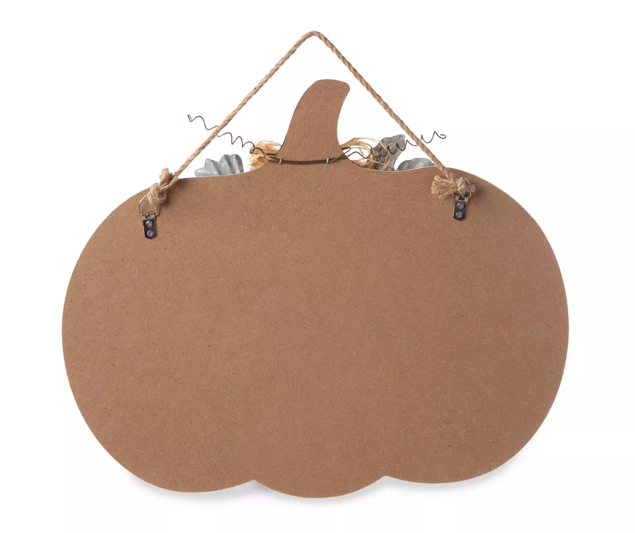 "Welcome" White Pumpkin Hanging Wall Decor 5 "Welcome" White Pumpkin Hanging Wall Decor - Image 3