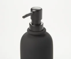 Matte Black Rubberized Lotion Pump 6 Matte Black Rubberized Lotion Pump -Home Store 810530732 1