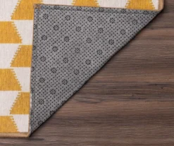 My Magic Carpet Yanis Gold Washable Area Rug -Home Store 810537682 3