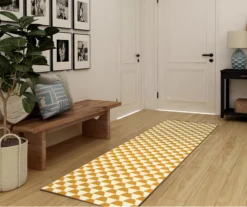 My Magic Carpet Yanis Gold Washable Area Rug -Home Store 810537683 3