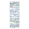My Magic Carpet Waves Ocean Blue Washable Runner, (2'6" X 7') -Home Store 810537686 1
