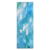 My Magic Carpet Watercolor Aqua Blue Washable Runner, (2'6" X 7') -Home Store 810537692 1